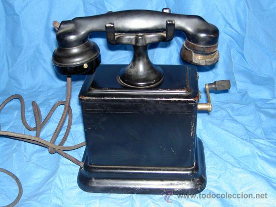 Tel&eacute;fonos: ANTIGUO TELEFONO DE MAGNETO - Foto 2