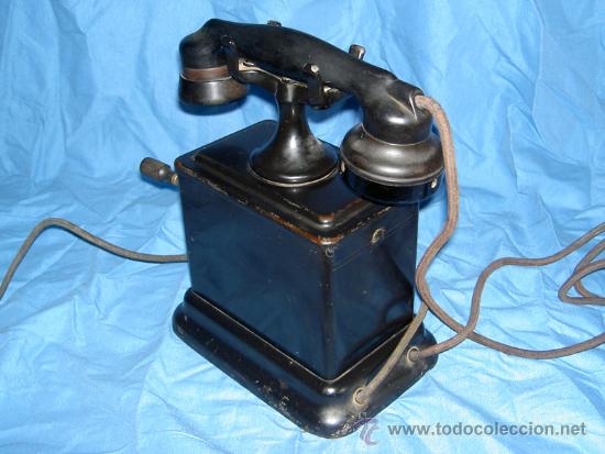 Tel&eacute;fonos: ANTIGUO TELEFONO DE MAGNETO - Foto 3