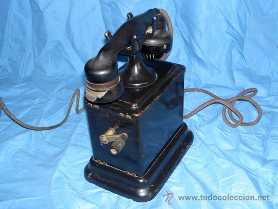 Tel&eacute;fonos: ANTIGUO TELEFONO DE MAGNETO - Foto 4