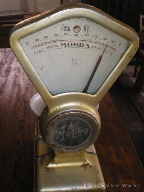 Antig&uuml;edades: BALANZA COMERCIO MARCA MOBBA - A&Ntilde;O 1959 - - Foto 3