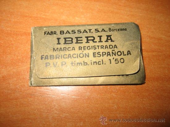 Antig&uuml;edades: HOJA DE AFEITAR IBERIA - Foto 2