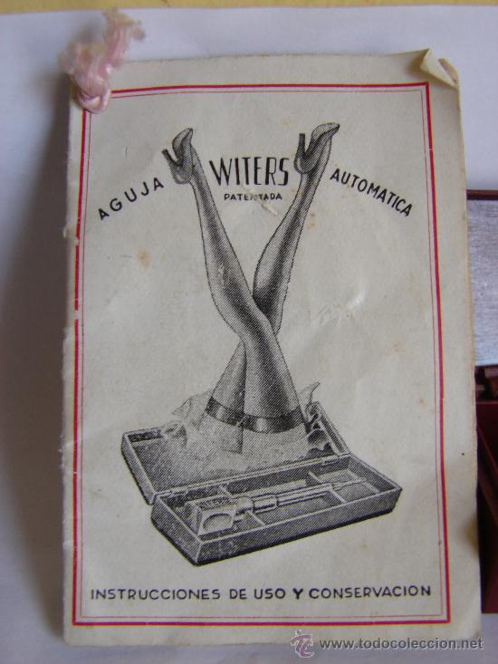 Antig&uuml;edades: AGUJA WITERS AUTOMATICA ANTIGUA - Foto 3