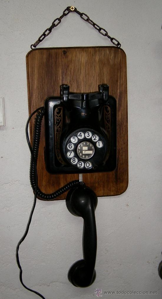 Teléfono Antiguo Baiona en Portobellostreet.es  Teléfono antiguo, Telefono  antiguo de pared, Teléfono retro