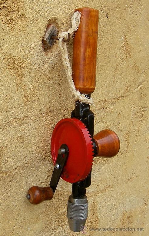 taladro manual de carpintería (berbiquí) - Compra venta en todocoleccion
