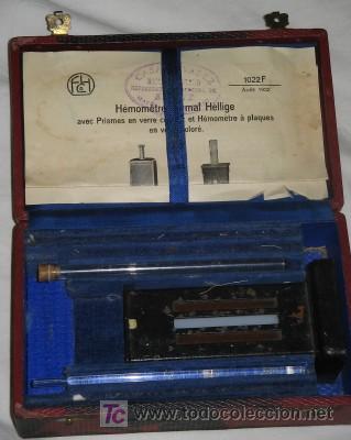 Antig&uuml;edades: ANTIGUO HEMOMETRO MODELO 1932 - Foto 1