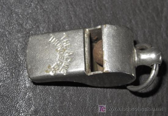 Antig&uuml;edades: ANTIGUO SILBATO INGLES THE ACME THUNDERER. - Foto 4