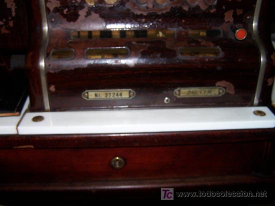 Antig&uuml;edades: CAJA REGISTRADORA KRUPP - Foto 4