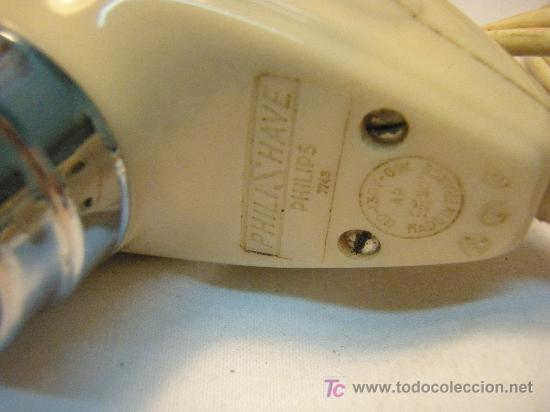 Antig&uuml;edades: MAQUINILLA DE AFEITAR ELECTRICA PHILISHAVE - Foto 5
