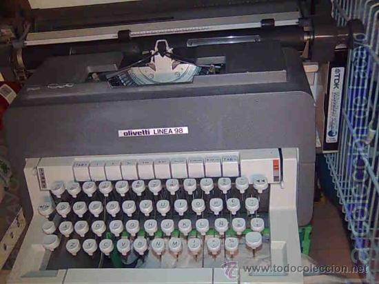 Antig&uuml;edades: OLIVETTI LINEA 98 - Foto 1