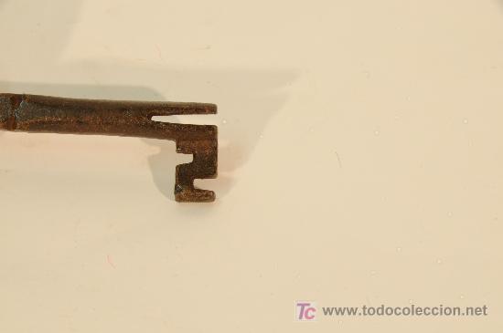 Antig&uuml;edades: Llave en hierro forjado. - Foto 2