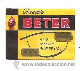 Antig&uuml;edades: HOJA DE AFEITAR BETER OBSEQUIO - Foto 1