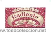 Antig&uuml;edades: HOJA DE AFEITAR RADIANTE 2002 - Foto 1