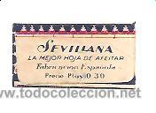 Antig&uuml;edades: HOJA DE AFEITAR SEVILLANA - Foto 2