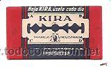 Antig&uuml;edades: HOJA DE AFEITAR KIRA ACANALADA - Foto 2
