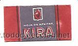 Antig&uuml;edades: HOJA DE AFEITAR KIRA - Foto 1