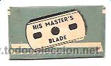 Antig&uuml;edades: HOJA DE AFEITAR HIS MASTER&rsquo;S BLADE - Foto 2