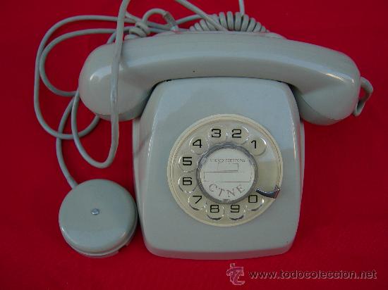 Tel&eacute;fonos: TEL&Eacute;FONO GRIS A&Ntilde;OS 60 TELEF&Oacute;NICA - Foto 1