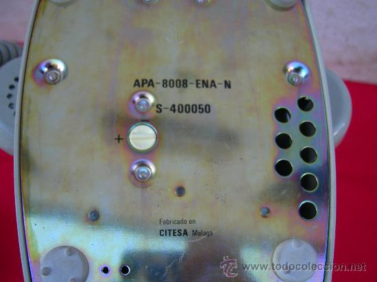 Tel&eacute;fonos: TEL&Eacute;FONO GRIS A&Ntilde;OS 60 TELEF&Oacute;NICA - Foto 3