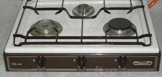 Cocina butano tres hornillos - marca timshel - - Vendido en Venta Directa -  58503630