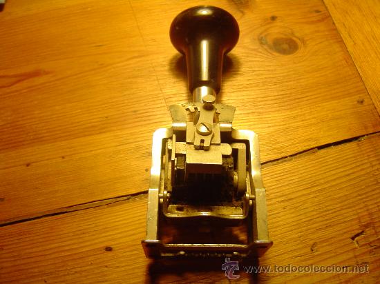 Antig&uuml;edades: Antiguo marcador numerador- - Foto 2
