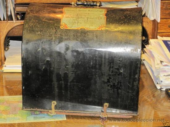 Antig&uuml;edades: MIMEOGRAFO DE EDISON DE 1906 EN COMPLETO CON ACCESORIOS - Foto 7