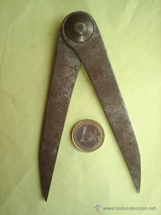 Antig&uuml;edades: COMPAS DE HIERRO, MUY ANTIGUO - Foto 2