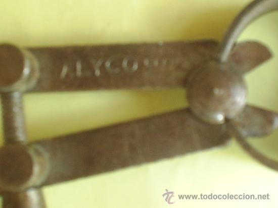 Antig&uuml;edades: COMPAS DE HIERRO PARA MEDIR INTERIOR - Foto 3