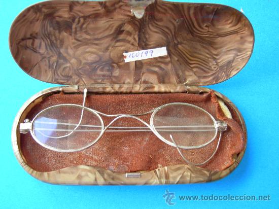 Antig&uuml;edades: ANTIGUAS GAFAS  PLATEADAS. OPTICA - Foto 1