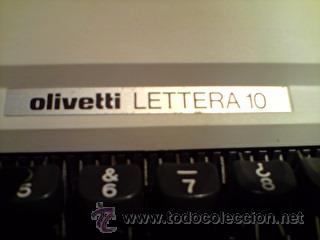 Antig&uuml;edades: olivetti letera 10 - Foto 3