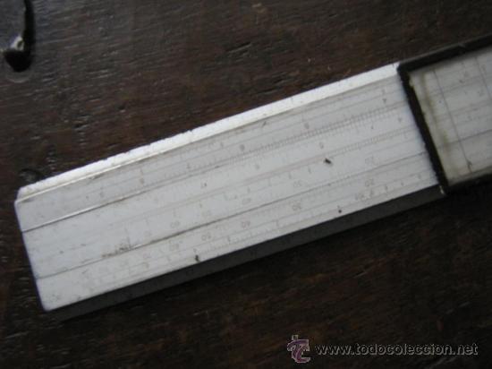 Antig&uuml;edades: REGLA DE CALCULO UNIVERSAL DAMIEN EN ALUMINIO - Foto 1