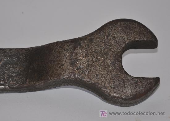 Antig&uuml;edades: Enorme llave fija plana. - Foto 4