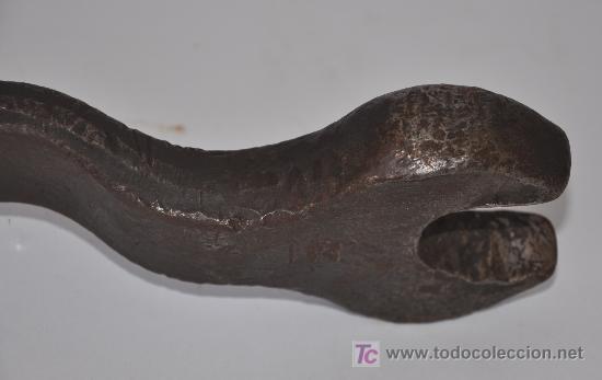 Antig&uuml;edades: Enorme llave fija plana. - Foto 3