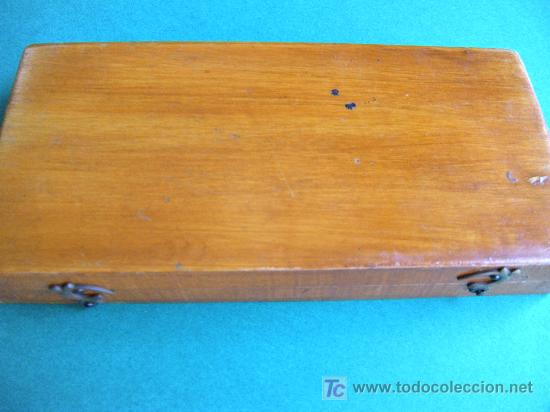 Antig&uuml;edades: ANTIGUO ESTUCHE  COMP&Aacute;S - Foto 5