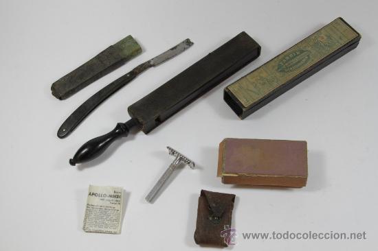 Antig&uuml;edades: Conjunto de afeitado para caballero. 1930 - Foto 1