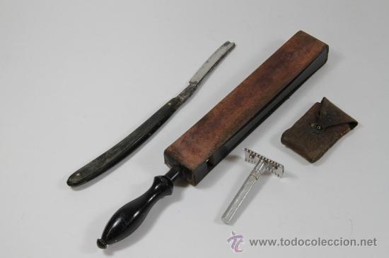 Antig&uuml;edades: Conjunto de afeitado para caballero. 1930 - Foto 3