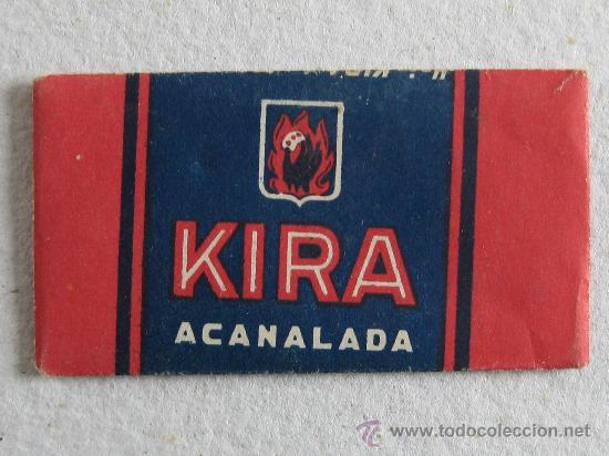 Antig&uuml;edades: CUCHILLA HOJA DE AFEITAR KIRA - Foto 1