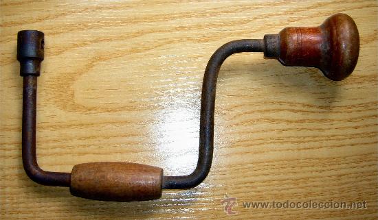 Antig&uuml;edades: ANTIGUO TALADRO DE MANO A&Ntilde;OS 40 - Foto 1