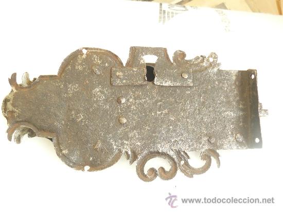 Antig&uuml;edades: Cerradura forja - Foto 2