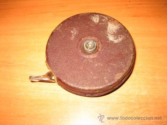 Antig&uuml;edades: ANTIGUA CINTA METRICA 5M - Foto 2