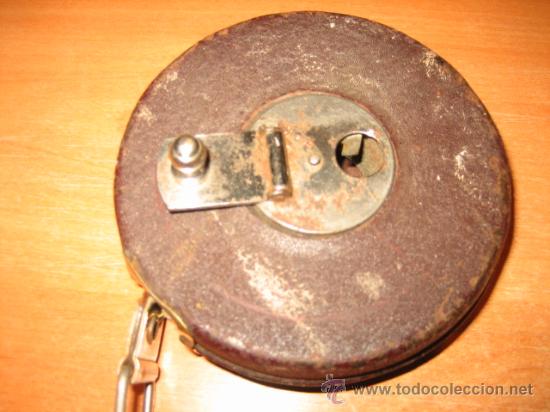 Antig&uuml;edades: ANTIGUA CINTA METRICA 5M - Foto 5