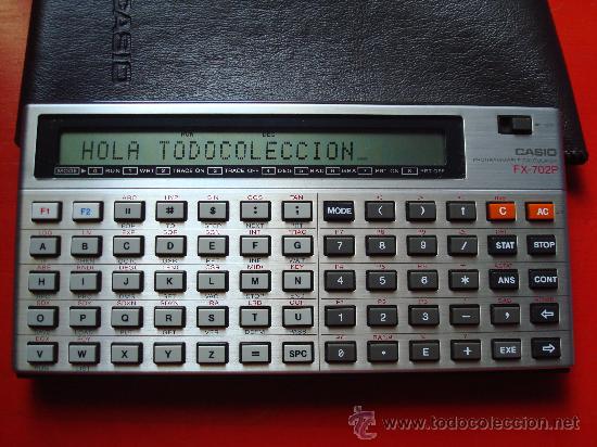 Calculadora casio fx-702p - Sold at Auction - 22237963