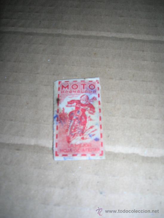 Antig&uuml;edades: Hoja de afeitar Moto, acanalada. - Foto 1