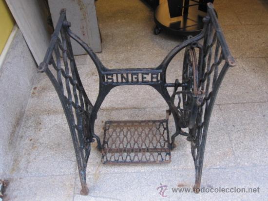 Maquina de coser singer - pie de hierro para de - Vendido