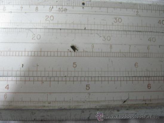 Antig&uuml;edades: REGLA DE CALCULO UNIVERSAL DAMIEN EN ALUMINIO - Foto 3