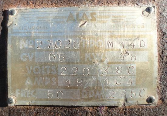 Antig&uuml;edades: Motor (muy pesado) - Foto 3