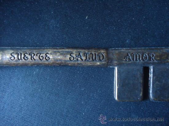 Antig&uuml;edades: LLAVE DE LA SUERTE, ORIGINAL - Foto 2