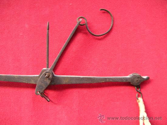 Antig&uuml;edades: ANTIGUA BALANZA PEQUE&Ntilde;A S. XIX - Foto 2