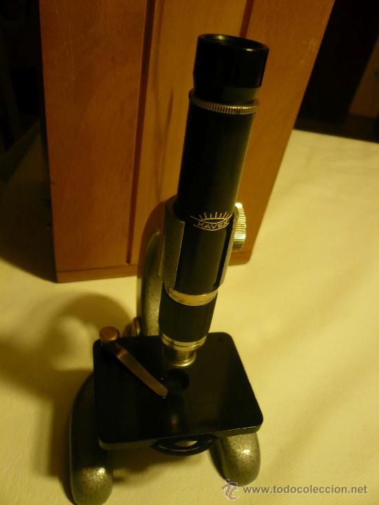 Antig&uuml;edades: MICROSCOPIO MARCA KAVEX DE 80 X 300 AUMENTOS - Foto 4