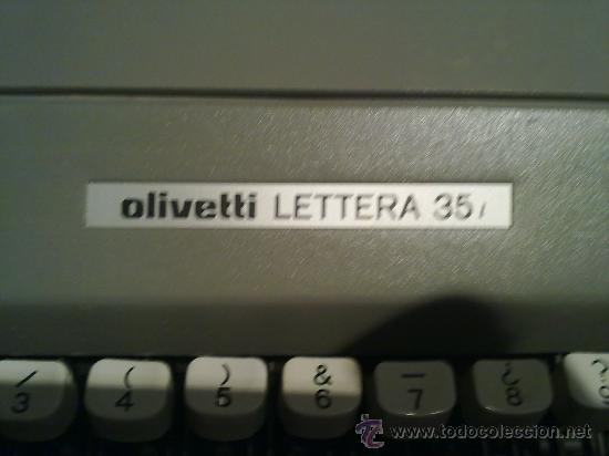 Antig&uuml;edades: olivetti letera 35i - Foto 2