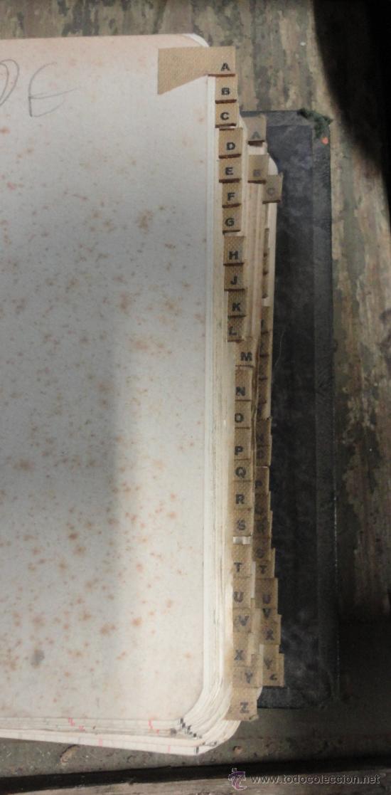 Antig&uuml;edades: Libreta antigua, 27 x 18 x 7 cm aprox. - Foto 3